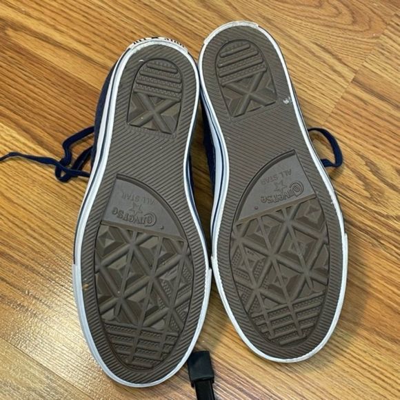 Converse Blue High-Top Sneakers - Picture 8 of 12